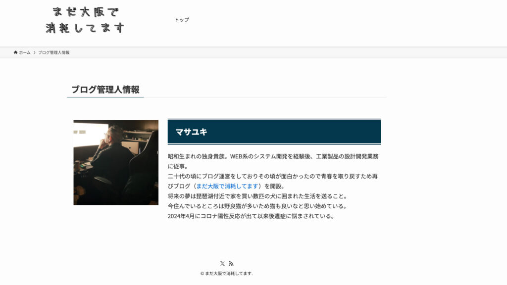 再度実際のブログ上で確認